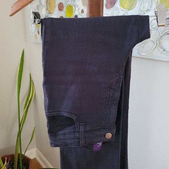 NYDJ Vintage Dark Grey Boot Cut Jeans US 2 - Picture 2 of 14